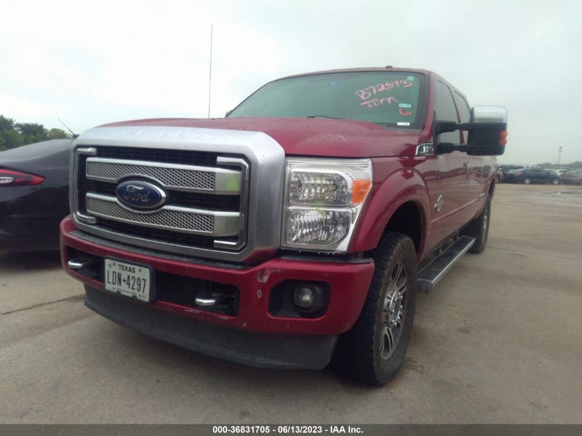 2013 FORD SUPER DUTY F-250 SRW XL/XLT/LARIAT - 1FT7W2BT9DEB72813