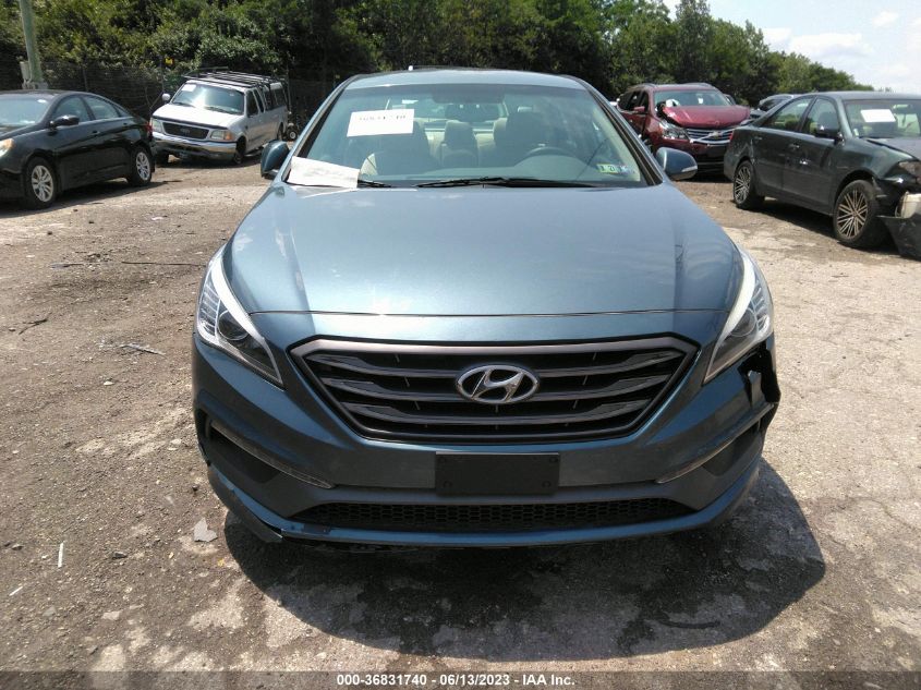 2017 HYUNDAI SONATA SPORT/LIMITED - 5NPE34AF7HH495416