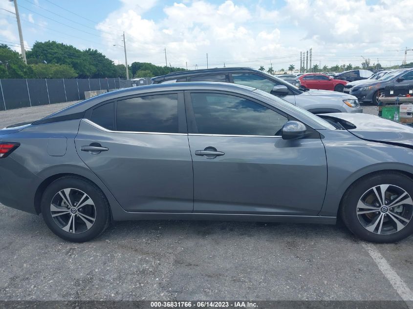 2021 NISSAN SENTRA SV - 3N1AB8CV7MY238673