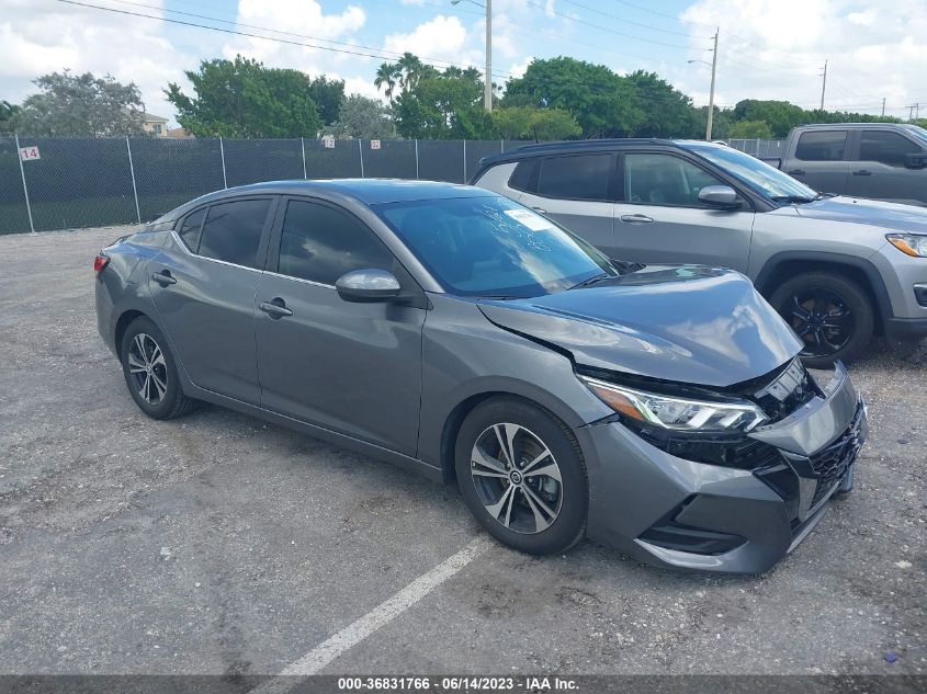 2021 NISSAN SENTRA SV - 3N1AB8CV7MY238673