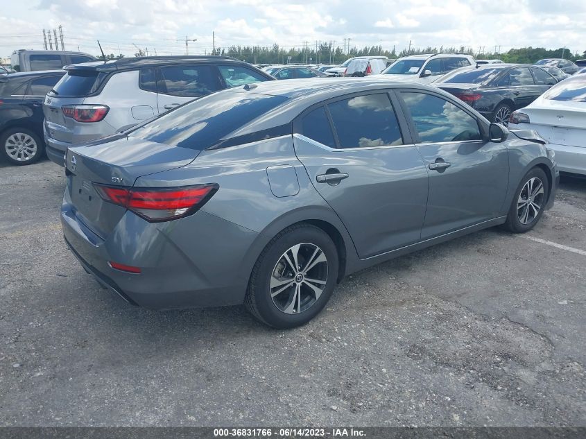 2021 NISSAN SENTRA SV - 3N1AB8CV7MY238673