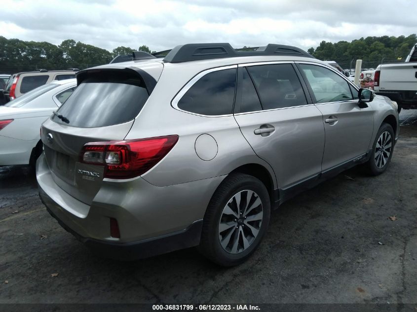 2017 SUBARU OUTBACK LIMITED - 4S4BSAKC2H3389276