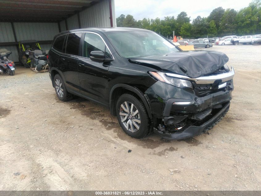 5FNYF6H45KB051140 HONDA PILOT EX-L W/NAVI & RES 2019