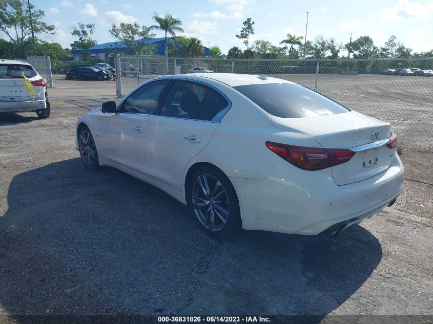 2019 INFINITI Q50 LUXE/SPORT/SIGNATURE EDIT - JN1EV7AP9KM542398