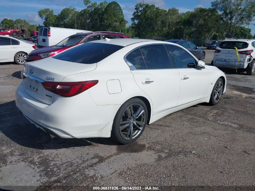 2019 INFINITI Q50 LUXE/SPORT/SIGNATURE EDIT - JN1EV7AP9KM542398