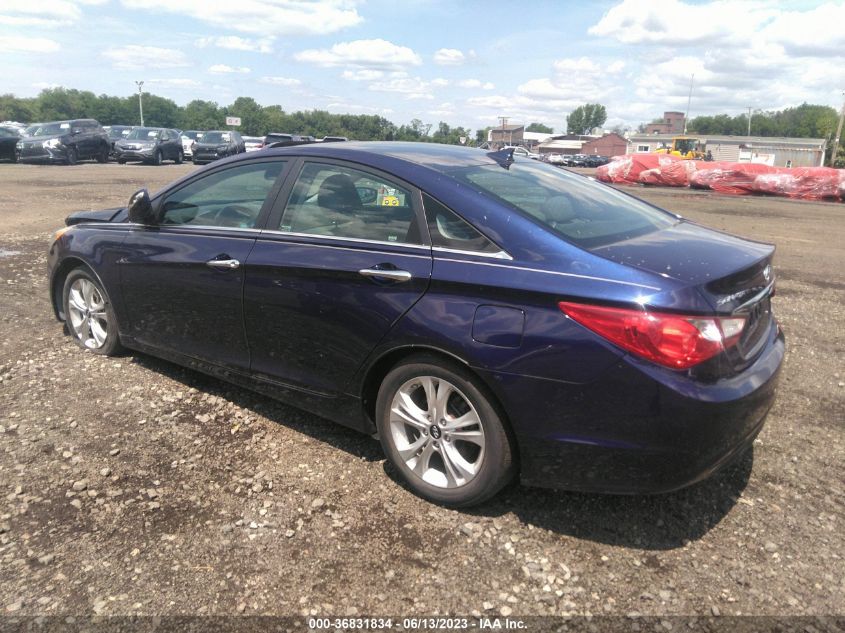 2013 HYUNDAI SONATA LIMITED PZEV - 5NPEC4AC4DH607797