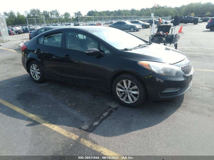 2016 KIA FORTE LX - KNAFX4A64G5440345