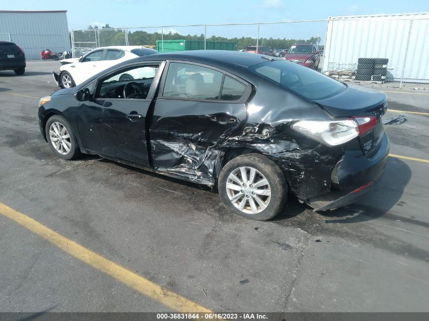 2016 KIA FORTE LX - KNAFX4A64G5440345