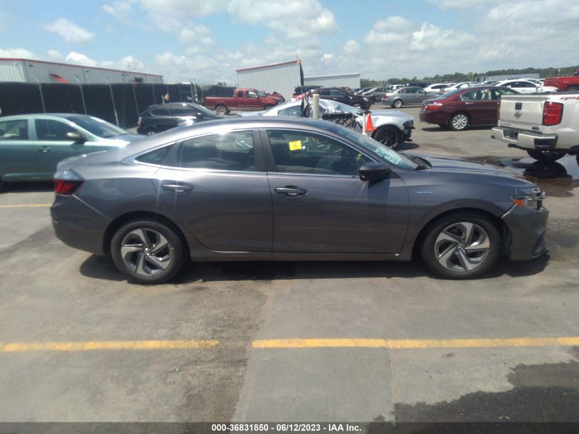 2019 HONDA INSIGHT EX - 19XZE4F52KE009893