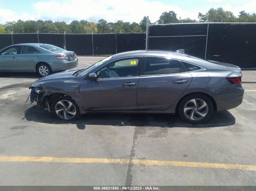 2019 HONDA INSIGHT EX - 19XZE4F52KE009893