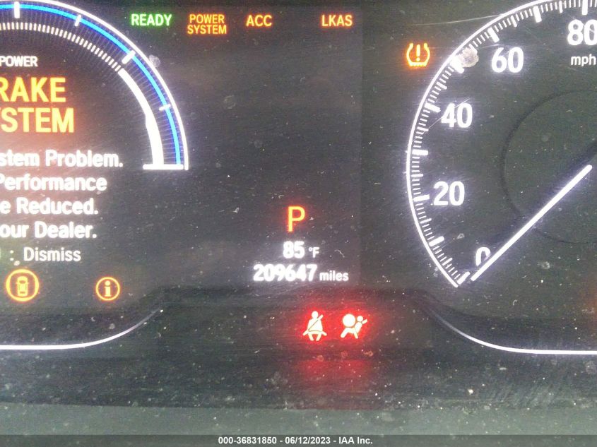 2019 HONDA INSIGHT EX - 19XZE4F52KE009893