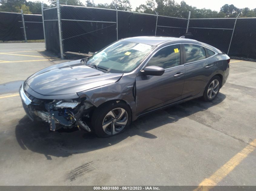 2019 HONDA INSIGHT EX - 19XZE4F52KE009893