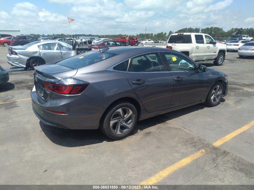 2019 HONDA INSIGHT EX - 19XZE4F52KE009893