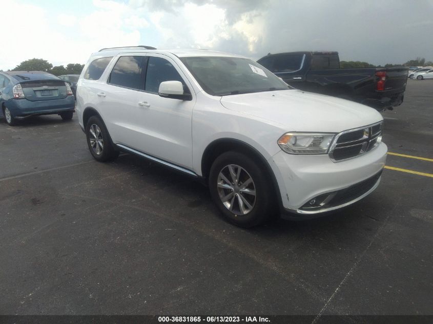 2016 DODGE DURANGO LIMITED - 1C4RDHDG4GC361287