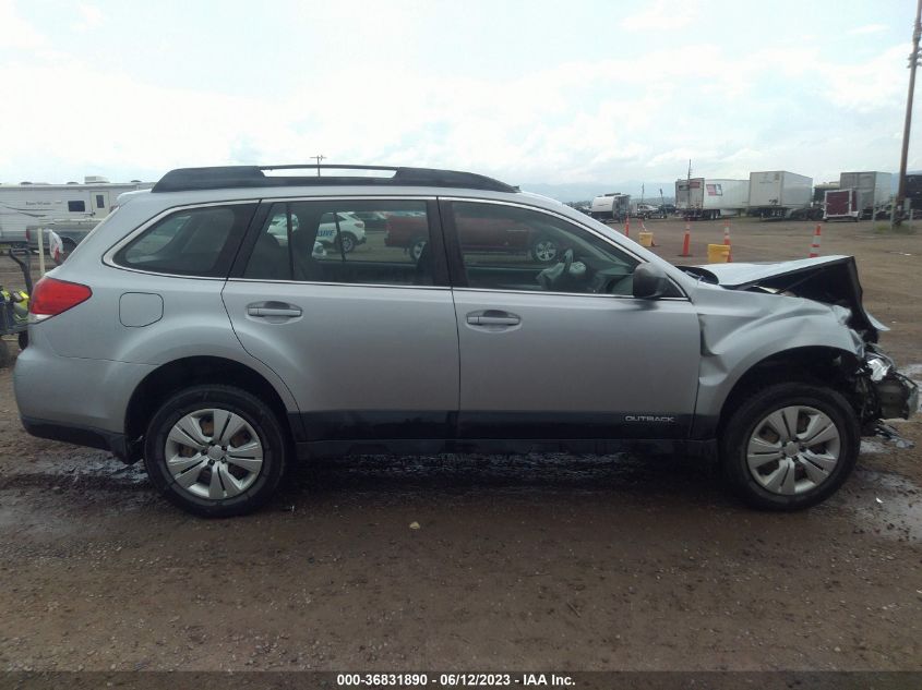 2013 SUBARU OUTBACK 2.5I - 4S4BRBAC6D1207488