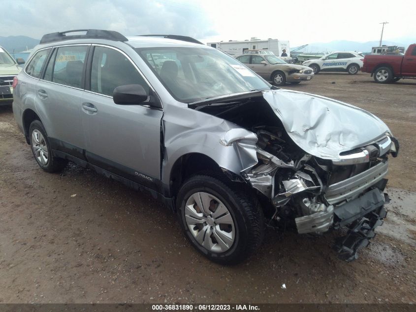 2013 SUBARU OUTBACK 2.5I - 4S4BRBAC6D1207488