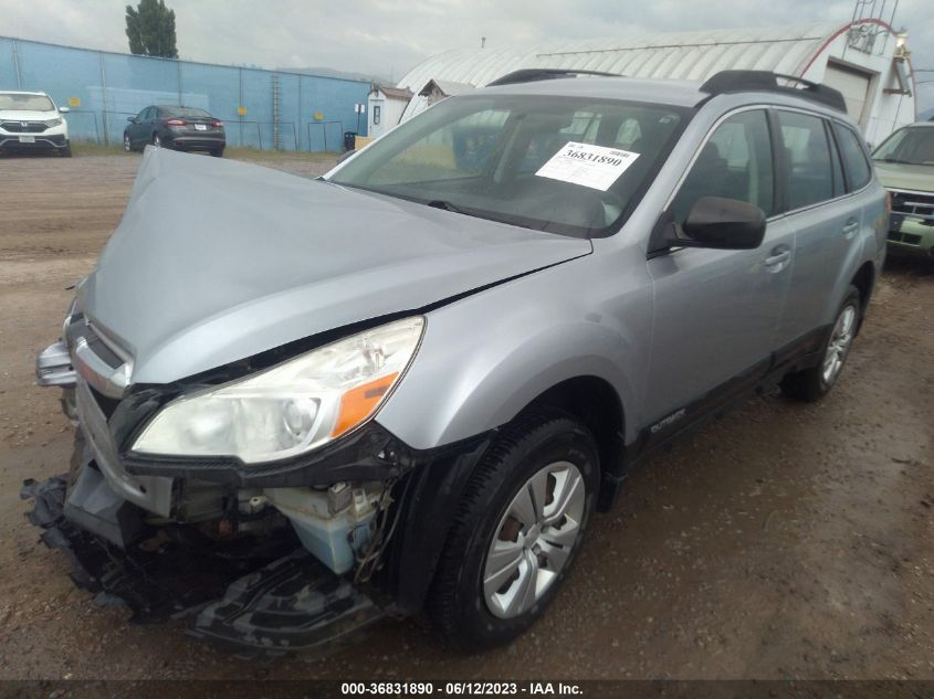 2013 SUBARU OUTBACK 2.5I - 4S4BRBAC6D1207488