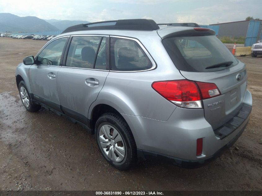 2013 SUBARU OUTBACK 2.5I - 4S4BRBAC6D1207488