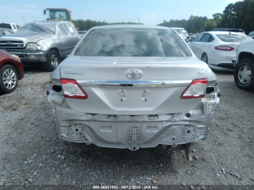 2013 TOYOTA COROLLA L/LE/S - 5YFBU4EE0DP118067