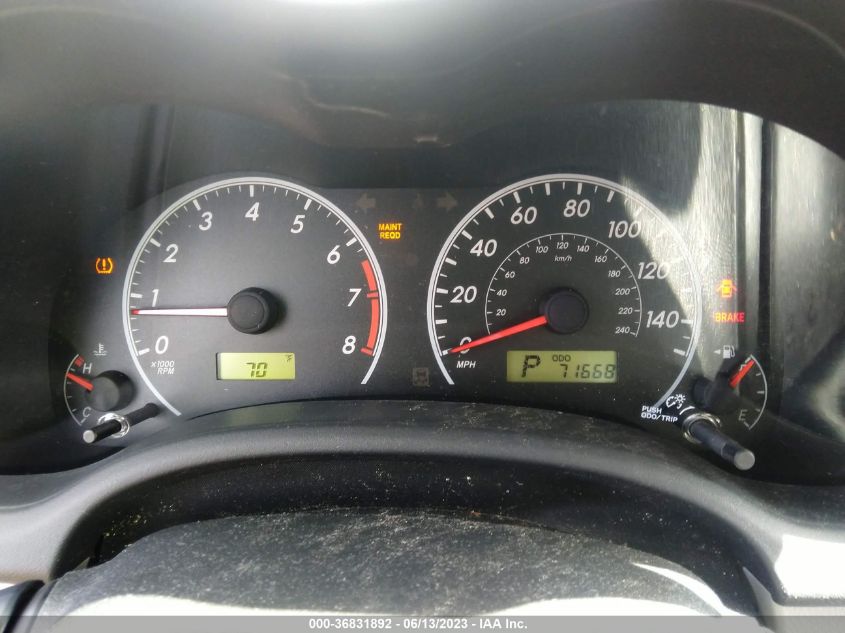2013 TOYOTA COROLLA L/LE/S - 5YFBU4EE0DP118067