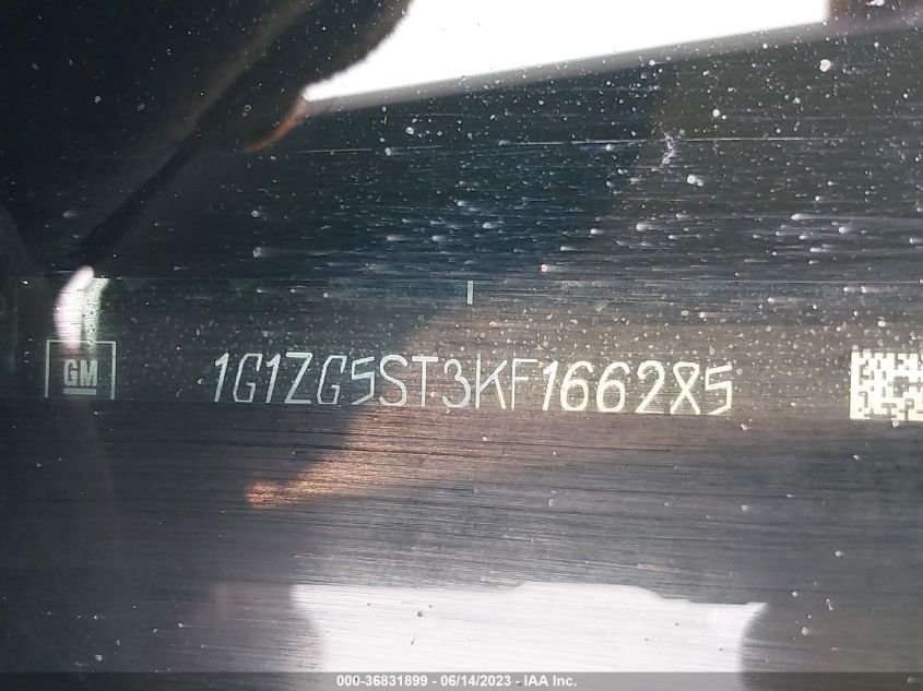 2019 CHEVROLET MALIBU RS - 1G1ZG5ST3KF166285