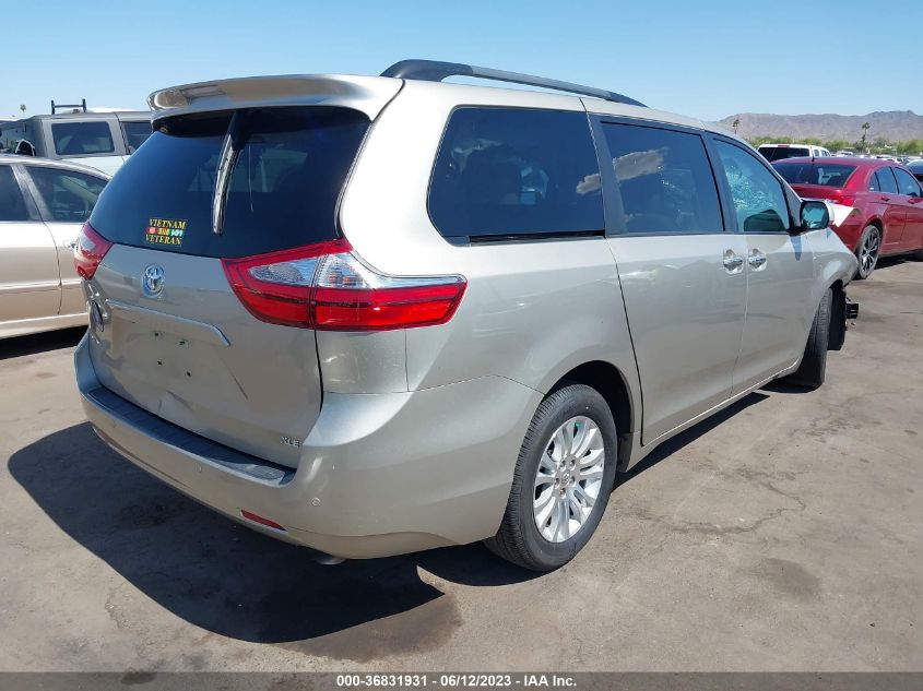 2015 TOYOTA SIENNA XLE/XLE AAS/LTD - 5TDYK3DC3FS549975