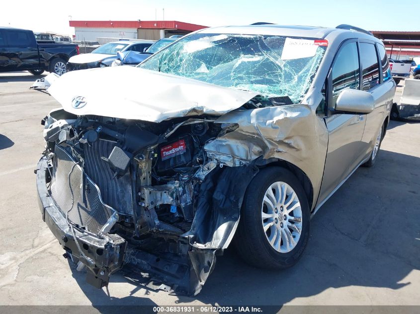 2015 TOYOTA SIENNA XLE/XLE AAS/LTD - 5TDYK3DC3FS549975
