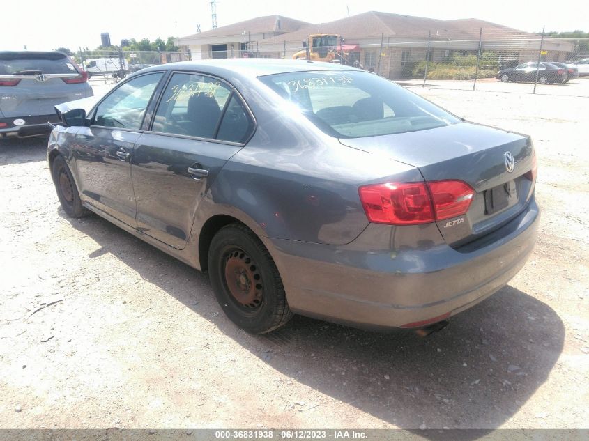 2013 VOLKSWAGEN JETTA SEDAN S - 3VW1K7AJ4DM272243