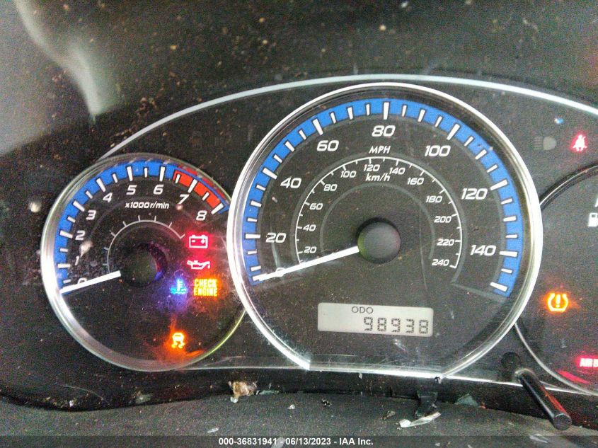 2013 SUBARU FORESTER 2.5X - JF2SHABCXDG422595