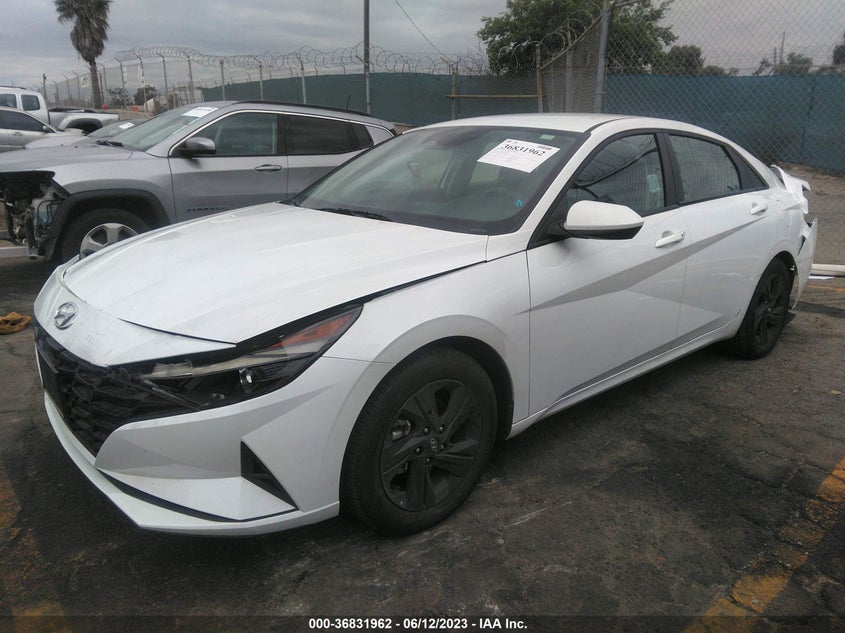 VIN 5NPLS4AG9MH033579 2021 HYUNDAI ELANTRA SEL