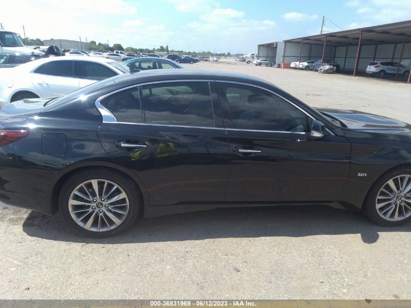 2018 INFINITI Q50 3.0T LUXE - JN1EV7AP7JM355594