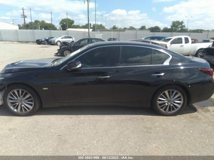 2018 INFINITI Q50 3.0T LUXE - JN1EV7AP7JM355594