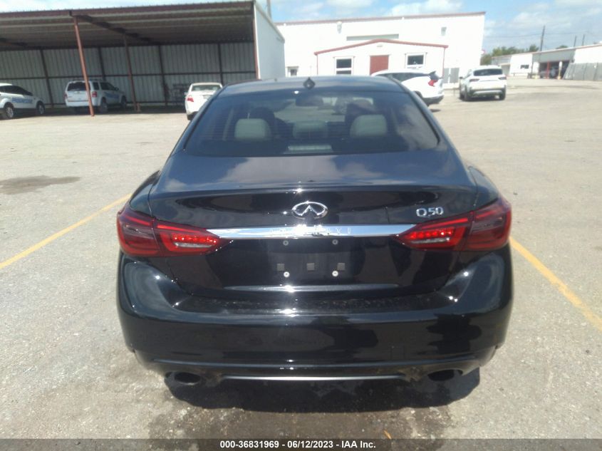 2018 INFINITI Q50 3.0T LUXE - JN1EV7AP7JM355594