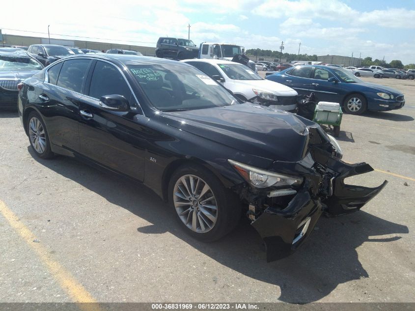 2018 INFINITI Q50 3.0T LUXE - JN1EV7AP7JM355594