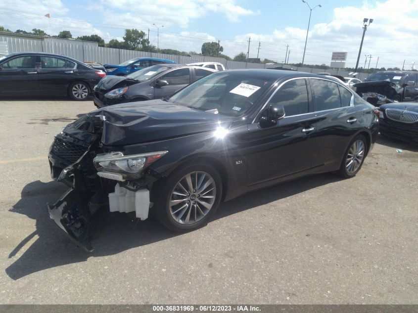 2018 INFINITI Q50 3.0T LUXE - JN1EV7AP7JM355594