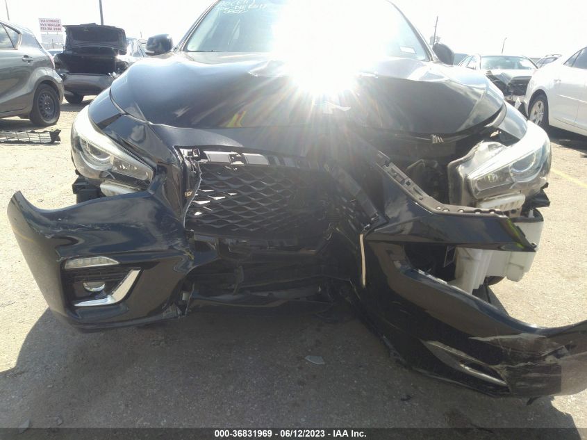 2018 INFINITI Q50 3.0T LUXE - JN1EV7AP7JM355594