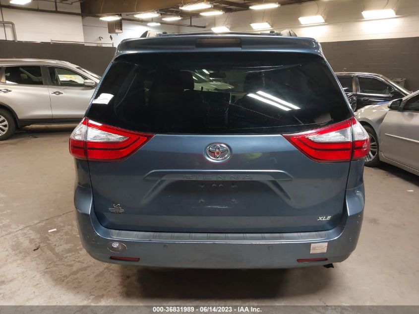 2015 TOYOTA SIENNA XLE/XLE AAS/LTD - 5TDYK3DC6FS539408
