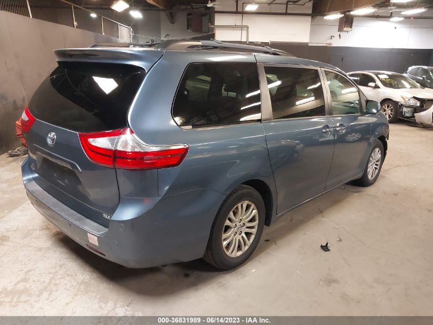 2015 TOYOTA SIENNA XLE/XLE AAS/LTD - 5TDYK3DC6FS539408