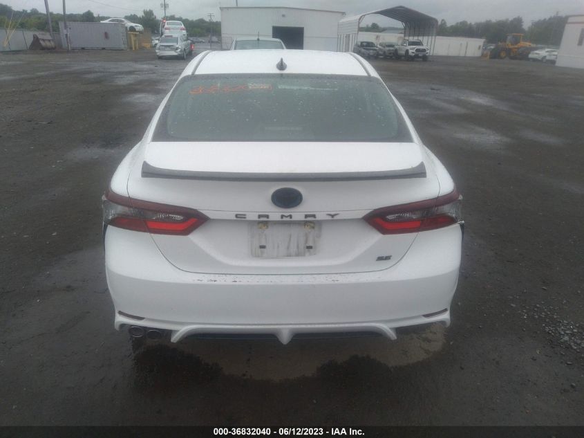 2022 TOYOTA CAMRY HYBRID - 4T1G31AK8NU045291