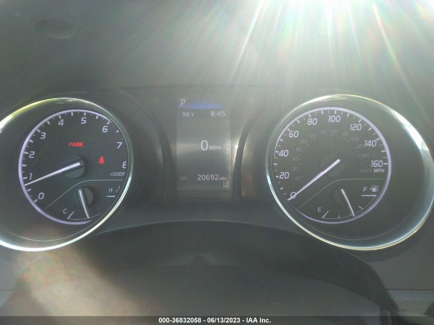 2020 TOYOTA CAMRY SE/SE NIGHT SHADE - 4T1G11AK4LU508126