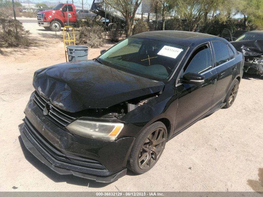 2015 VOLKSWAGEN JETTA SEDAN 1.8T SE W/CONNECTIVITY - 3VWD17AJ3FM406713