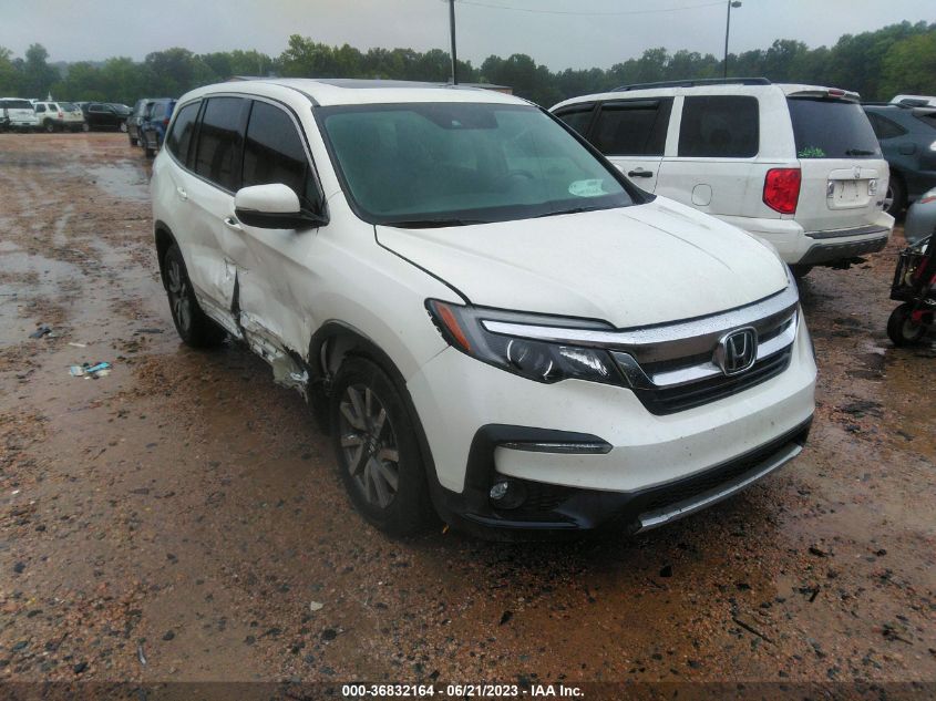 2019 HONDA PILOT EX-L W/NAVI & RES - 5FNYF5H41KB017240