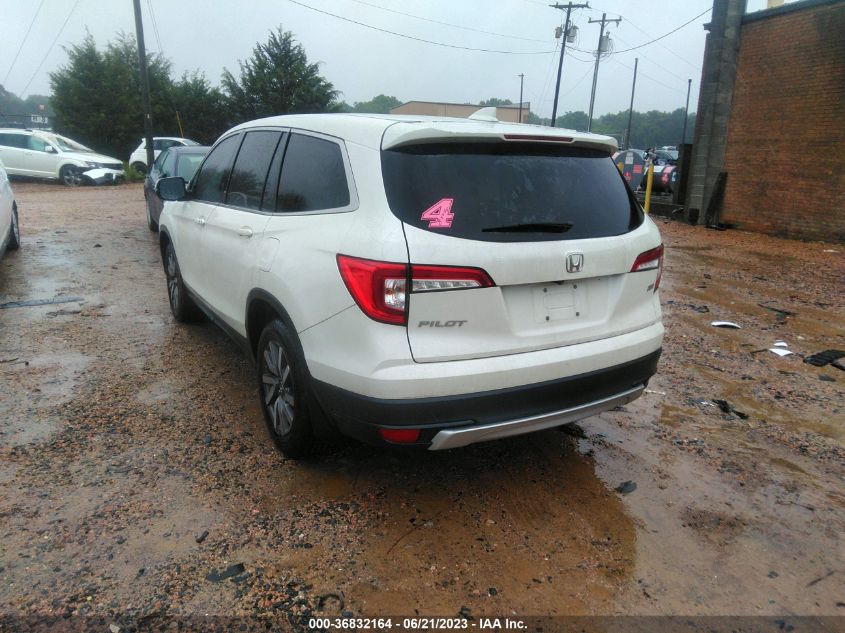 2019 HONDA PILOT EX-L W/NAVI & RES - 5FNYF5H41KB017240