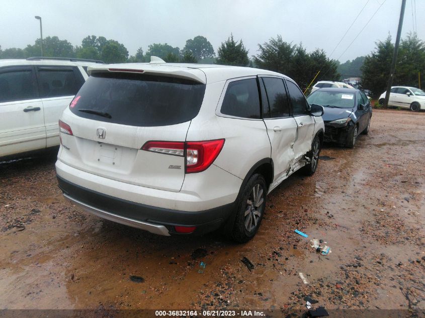 2019 HONDA PILOT EX-L W/NAVI & RES - 5FNYF5H41KB017240