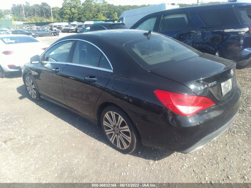2018 MERCEDES-BENZ CLA CLA 250 - WDDSJ4GB1JN587209