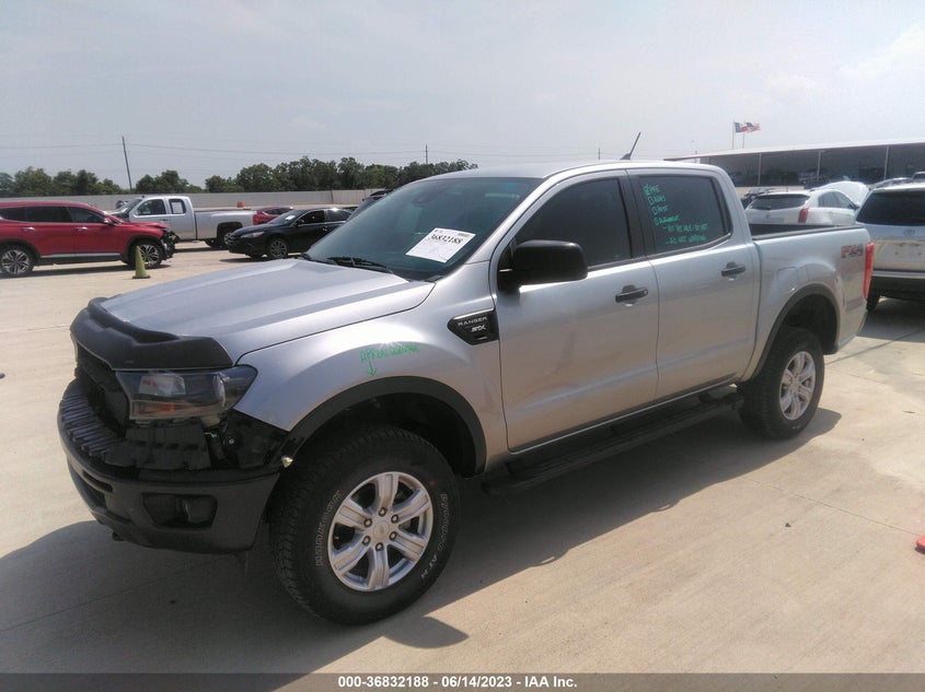 VIN 1FTER4FH0LLA71735 2020 FORD RANGER XL/XLT/LARIAT