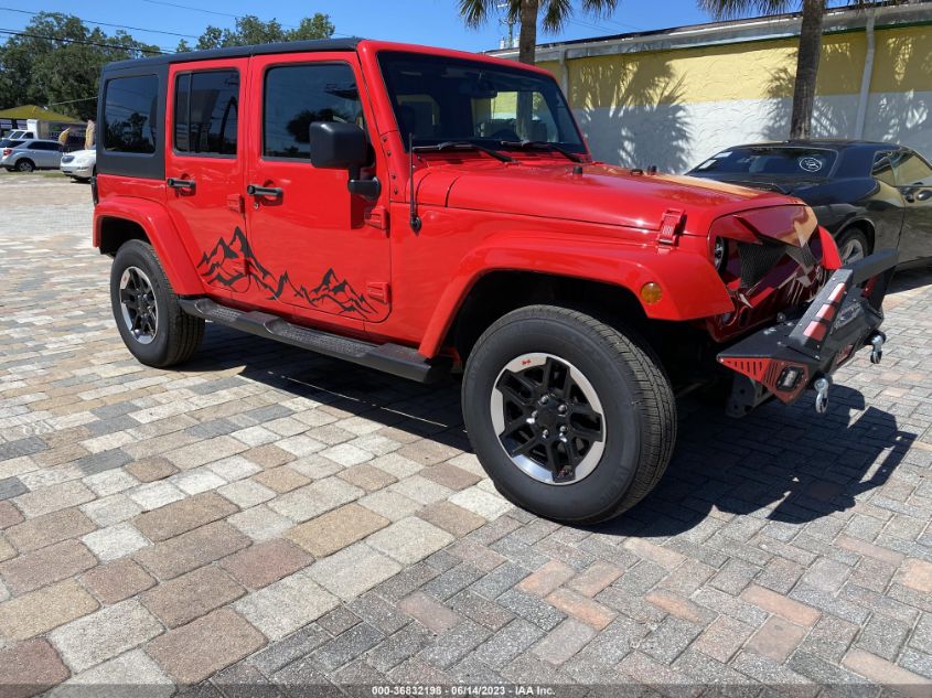 2017 JEEP WRANGLER UNLIMITED SAHARA - 1C4BJWEGXHL739949