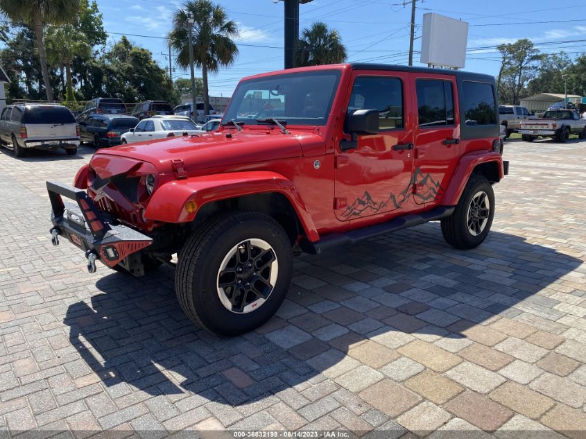 2017 JEEP WRANGLER UNLIMITED SAHARA - 1C4BJWEGXHL739949