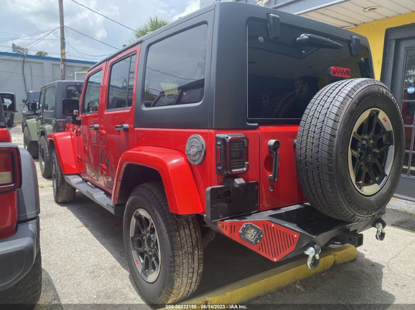 2017 JEEP WRANGLER UNLIMITED SAHARA - 1C4BJWEGXHL739949