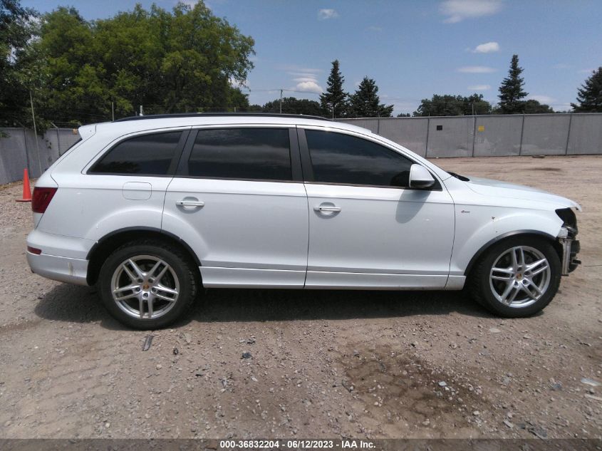 2014 AUDI Q7 3.0L TDI PRESTIGE - WA1WMAFE9ED007272